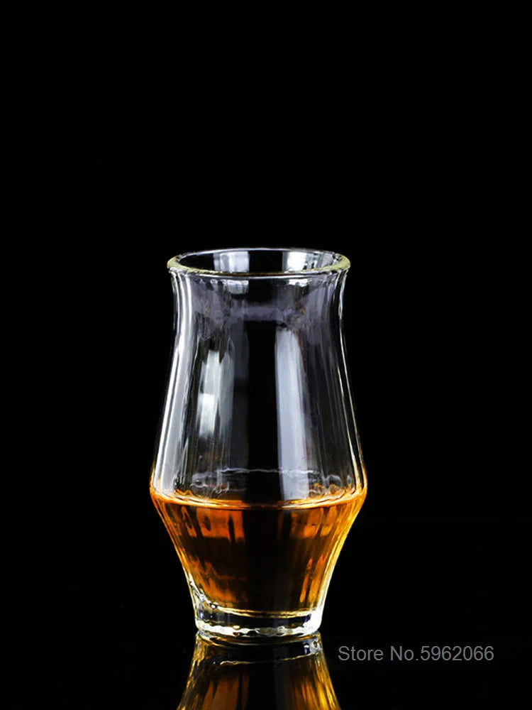 Japanese Niche Whisky Copita Nosing Glass Tumbler Brandy Tulip Whiskey Snifters Shot Glasses Wood Present Box Wine Tasting Cup