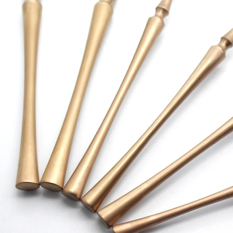 Luxury Rose Golden Cutlery Set 304 Stainless Steel Colored Dinner Knife & Fork Dinnerware Tableware Kitchen Accessories