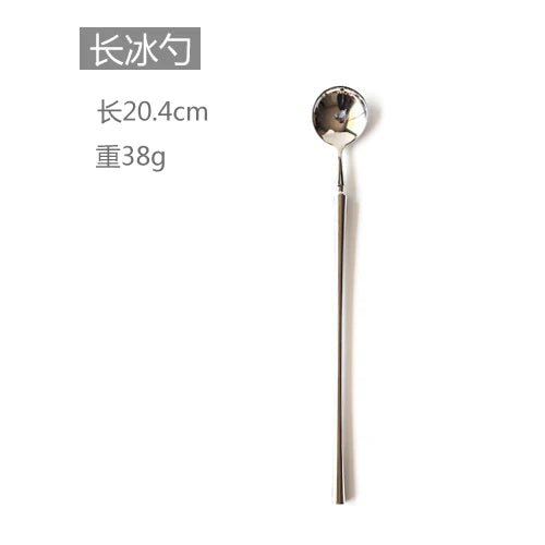 New Silver Cutlery Luxury 304 Stainless Steel Dinnerware Set Mirror Polishing Tableware Set Dinner Knife Dessert Fork Spoon