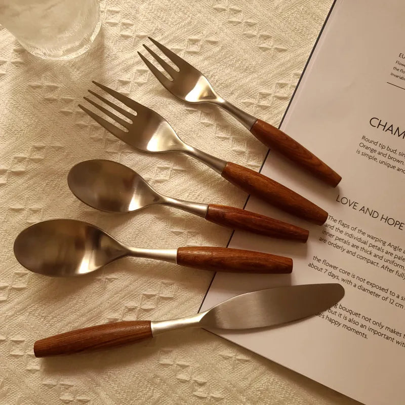 GH creative home Japanese tableware exported to Japan household goods teak natural simple texture western tableware