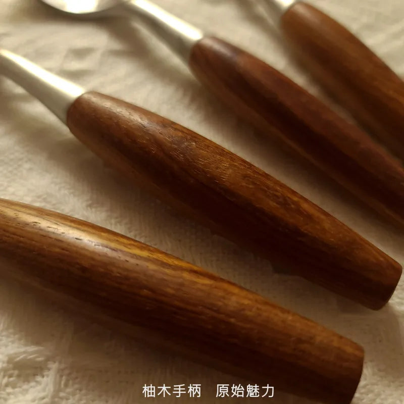 GH creative home Japanese tableware exported to Japan household goods teak natural simple texture western tableware