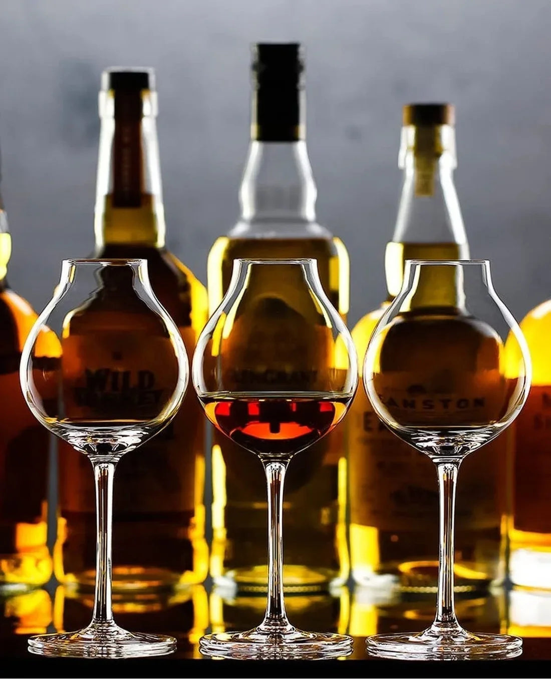 Super Niche Professional Blender's Whiskey Glass for Bartender Wine Taster Octomore XO Brandy Liqueur Whisky Goblet Cup