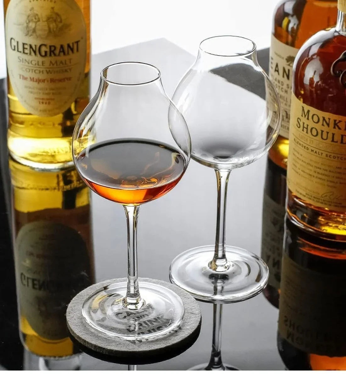 Super Niche Professional Blender's Whiskey Glass for Bartender Wine Taster Octomore XO Brandy Liqueur Whisky Goblet Cup