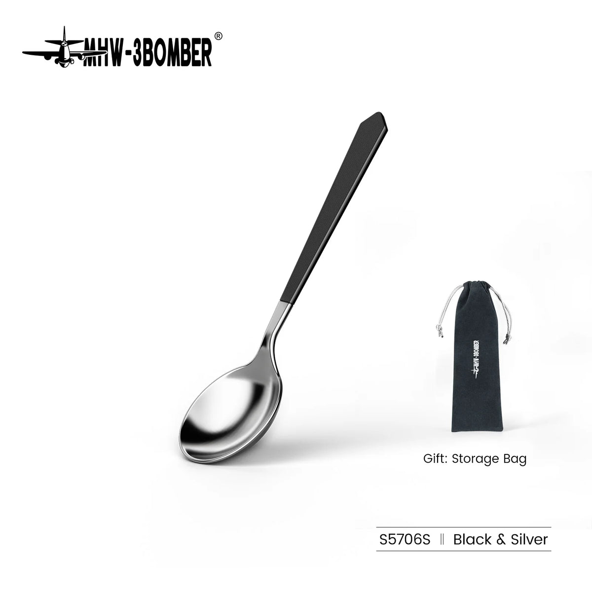 MHW-3BOMBER 1/2/3Pcs Measuring Spoon Coffee Tasting Spoon Stainless Steel Round Spoon for Baking/Cooking/Dessert Kitchen Tool